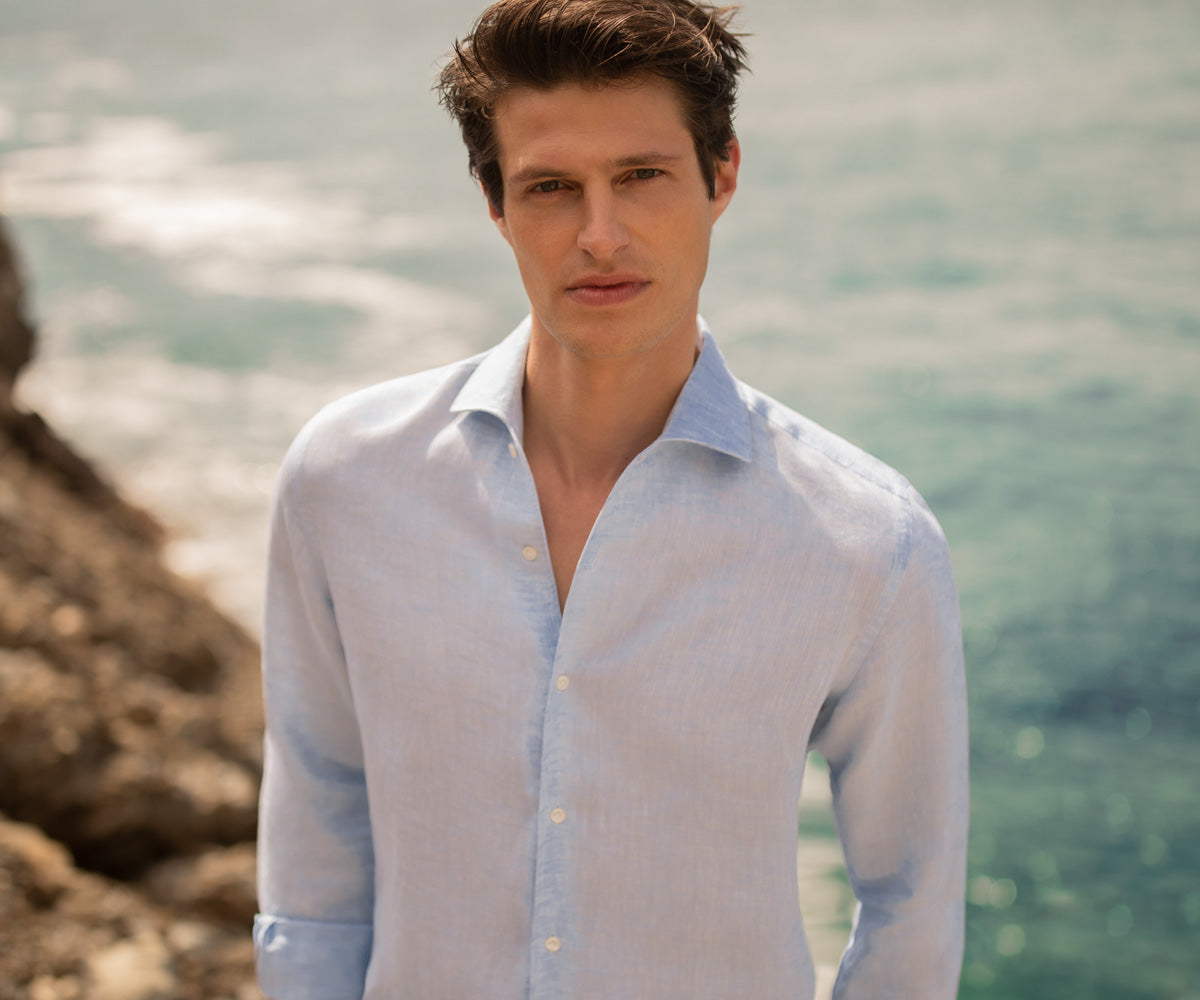 Timeless Italian Men's Linen Shirts ...